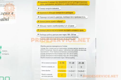 Присадка до оливи, ревіталізант для дизельних двигунів (гель) "ХАДО EX120", шприц 8ml, блістер (XA10034), МОТОХІМІЯ, YQ-304819