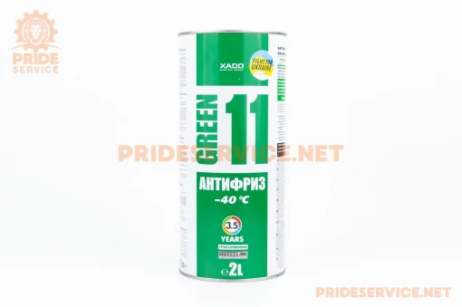Жидкость охлаждающая -40&deg;C "АНТИФРИЗ G11" зелёный, 2L metal (XA50206), МОТОХІМІЯ, YQ-304833