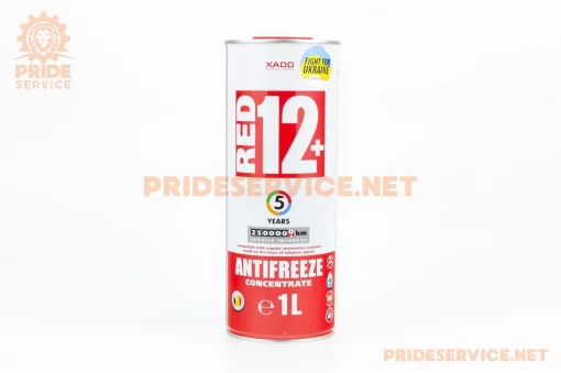 Жидкость охлаждающая концентрат -40&deg;C "АНТИФРИЗ G12 + " красный, 1L metal (XA50001), МОТОХІМІЯ, YQ-304834