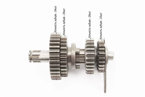 Коробка передач (два вала с шестернями), первичный вал 150мм Active, FIX-208944
