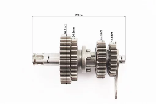Коробка передач (два вала с шестернями), первичный вал 150мм Active, FIX-208945