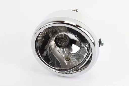 УЦЕНКА DELTA Фара передняя "хром" ALPHA круглая D=150mm (без стекла, см. фото), FIX-208949