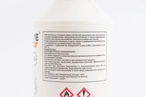 Гальмівна рідина "DOT-4", 400ml, FIX-208969