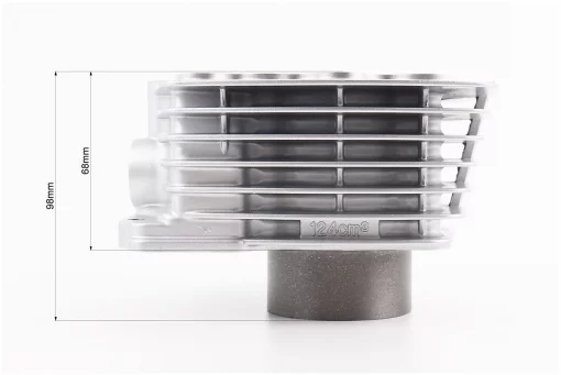 Цилиндр к-кт (цпг) 125cc-56,5мм (высота цилиндра 68/98мм) (палец 15мм), FIX-326548