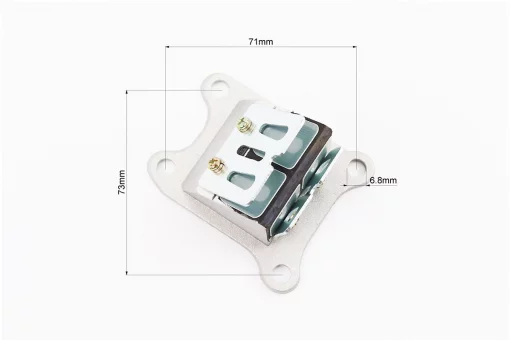 Клапан пелюстковий карбюратора Honda AF-34 (під 4 болти, корпус метал), від 5шт -10%, FIX-336935