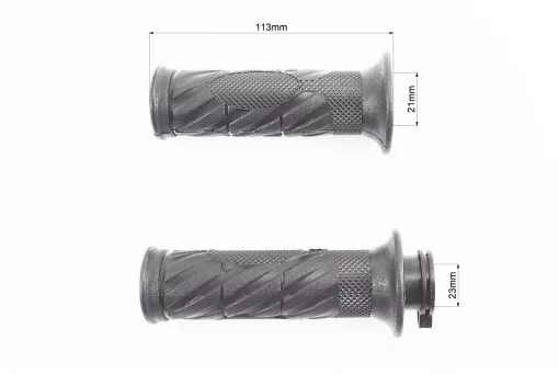 Рукоятка руля лев./пр. к-кт с хомутом троса газа 150cc, FIX-337553