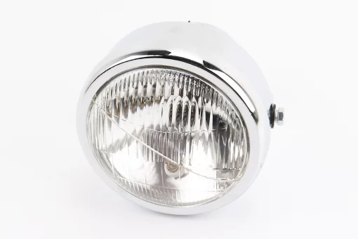 УЦЕНКА DELTA Фара передняя "хром" ALPHA круглая D=150mm (треснутое стекло), FIX-338455