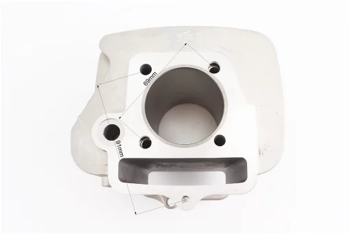 Цилиндр к-кт (цпг) 125cc-52,4мм (палец 13мм, высота цилиндра 78,3мм, высота поршня 44мм), FIX-338778