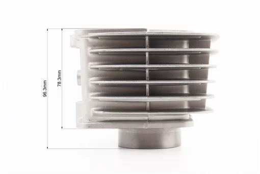 Цилиндр к-кт (цпг) 125cc-52,4мм (палец 13мм, высота цилиндра 78,3мм, высота поршня 44мм), FIX-338778