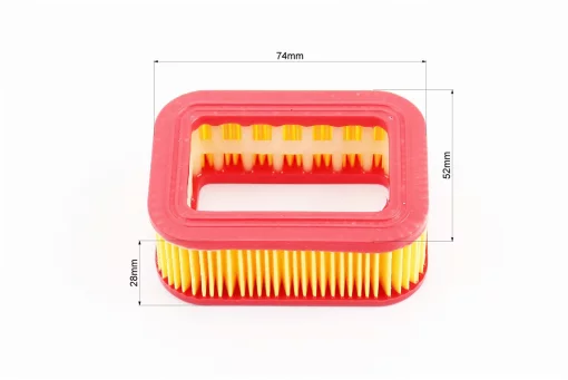 Фільтр повітряний 4500/5200 - елемент (прямокутний, паперовий 74x52x28mm), FIX-999902