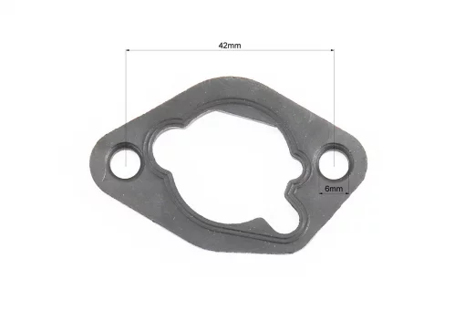 Прокладка карбюратора 168F/170F, (металл-резина), FIX-207491