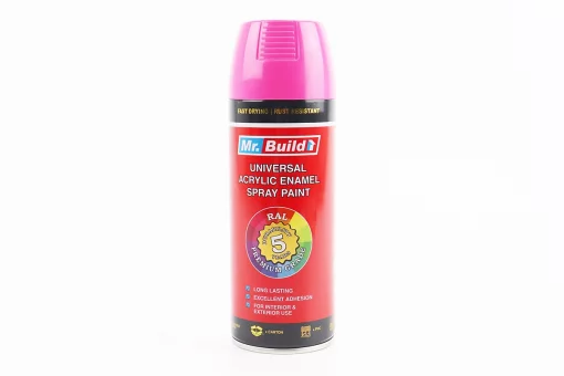 Краска акриловая №31 "РОЗОВЫЙ", Аэрозоль 400ml, FIX-209382