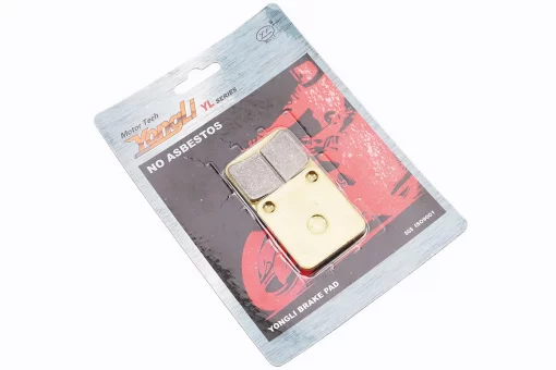 Тормозные колодки (дисковые) "квадрат" Viper - RACE/STORM/GY6 к-кт 2шт, желтые, FIX-314124