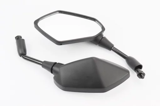 Зеркала к-кт на мотоцикл "призма" черный, м8 (ССС - знак качества), FIX-337492