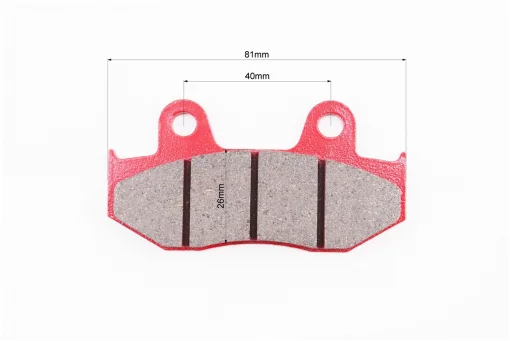 Гальмівні колодки (дискові) Honda LEAD AF48 / MBX80 / CR 125 / MTX 125 / FTR 223 / XLR 250R / CR 500RE / MTX 125RWE / TRX 250R