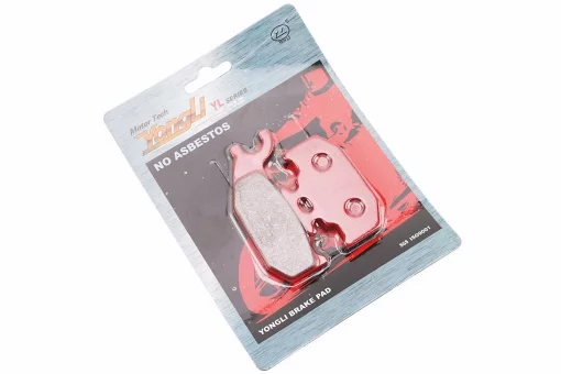 Тормозные колодки (дисковые) SUZUKI LT-A 400/LT-A 450/LT-A 500/LT-A 700/LT-A 750, к-кт 2шт красные, FIX-335405