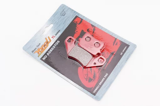 Гальмівні колодки (дискові) ADLY-Interceptor 300 Quad/EXPLORER Ranger 300/PGO-250 Bug/HAMMERHEAD BUGGIES-80T к-кт 2шт червоні,