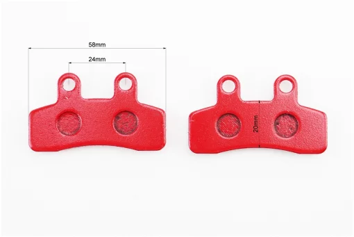 Гальмівні колодки (дискові) ELSTARS; ITALJET-Pit Jet 50 2T; Pit Jet 125 4T(Pro); GENERIC-Mini Trigger X50; Mini Trigger SM;