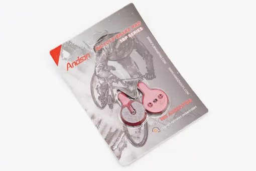 Тормозные колодки Disk-brake (Kugoo G2 Pro, Bolids Boli-BB8, YINXING), красные YL-1057, FIX-412036