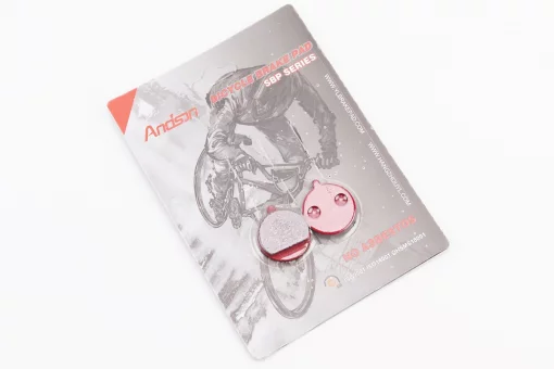 Гальмівні колодки Disk-brake (Xiaomi Mijia M365 Pro, Kugoo M4, M4 Pro), червоні YL-1063, FIX-412040