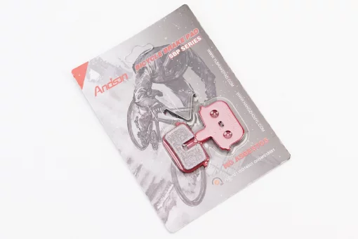 Тормозные колодки Disk-brake (Kugoo G-Booster,M5,V1,G2 Pro, Bolids Boli-BB8), красные YL-1059, FIX-412043