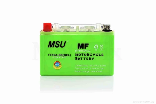 Акумулятор GEL 12V 9A 150-86-107mm UTX9-BS (YTX9-BS) "MSU" (2026), QT-013216