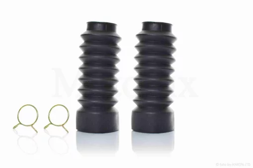 Гофри вилки JOG диск, чорні, QT-007475