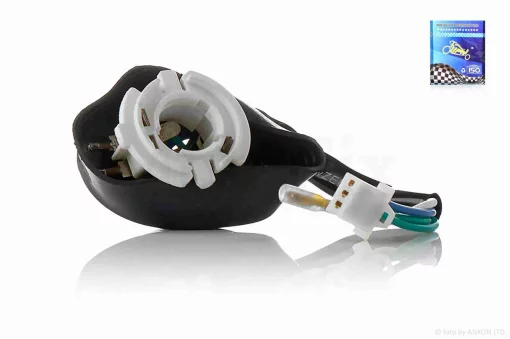 Патрон фари H6 (BA20D) 2 вуса #1 "LIPAI", QT-009577