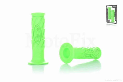 Грипси (ручки керма) універсальні #11 "DOMINO" (зелені), QT-033721