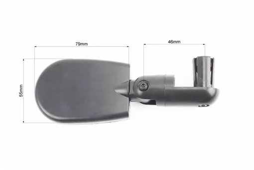 Зеркало регулируемое, угол настройки 360&deg;, чёрное BM-101, FIX-208986