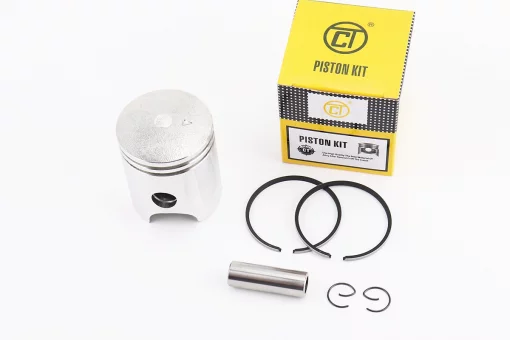 Поршень к-кт Yamaha YB100 52мм +0,50 (палец 14мм "плавающий"), FIX-207934