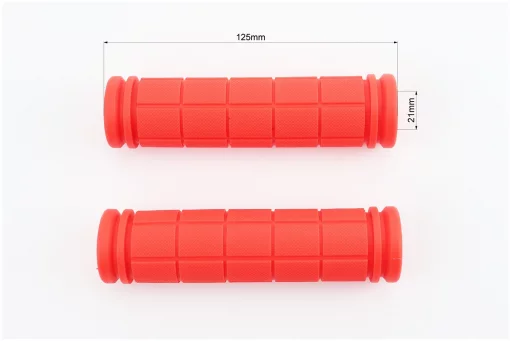 Ручки керма 125мм, червоні FL-368, FIX-208996