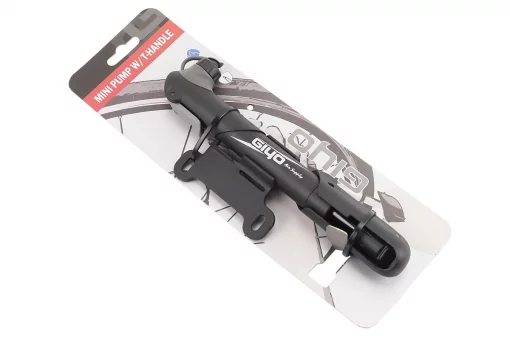 Насос пластмассовый с Т-ручкой, чёрно-серый GP-42S, FIX-209198