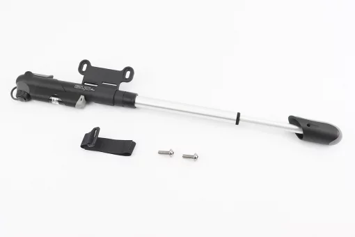 Насос пластмасовий телескопічний з вузьким манометром, Т-ручкою, чорний GP-61S, FIX-209199