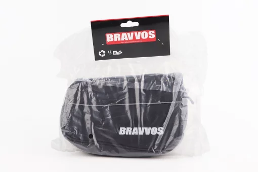 Сумка-штаны на раму с держателем телефона 170х90мм, боковые отделения, крепл. на липучке, влагозащитная, под карбон, FIX-209207