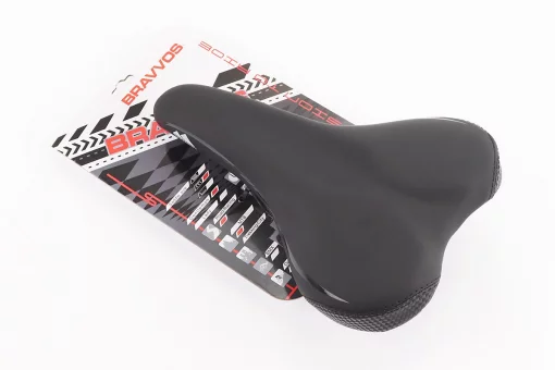 Сидіння MTB 245x155мм, чорне CRO-2363, FIX-209215