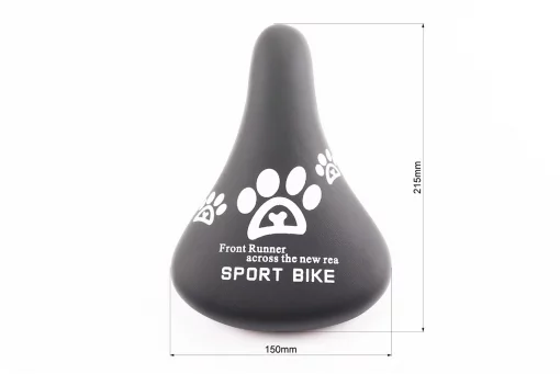 Сидіння CHILD 215x150мм, чорне CPO-1400, FIX-209216