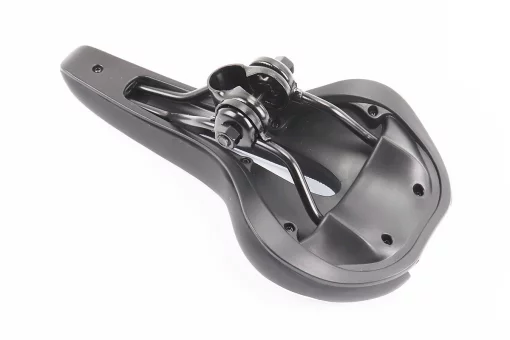 Сидіння MTB 270x140мм, чорно-біле YF-1018, FIX-209217