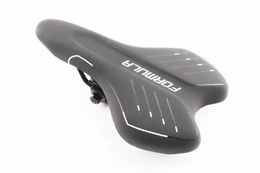 Сидіння MTB 270x160мм, чорно-біле CRO-2503, FIX-209228