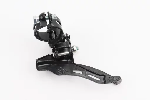 Перекидка цепи передняя с верхней тягой, крепл. 31,8мм, под звезду 42Т, чёрная FD-TZ 500, FIX-209233