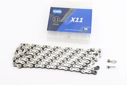 Ланцюг приводний 1/2х11/128х118L 11 швидкостей, сріблясто-чорна X11, FIX-209239