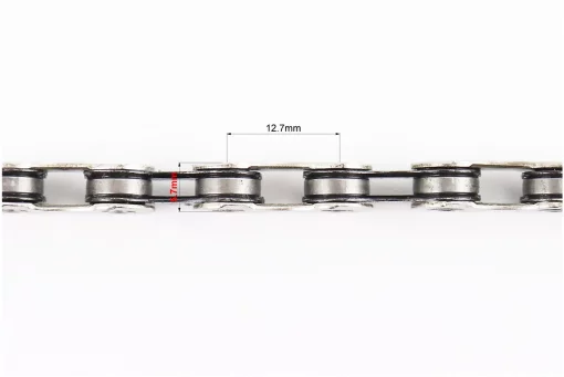 Ланцюг приводний 1/2х11/128х118L 11 швидкостей, сріблясто-чорна X11, FIX-209239