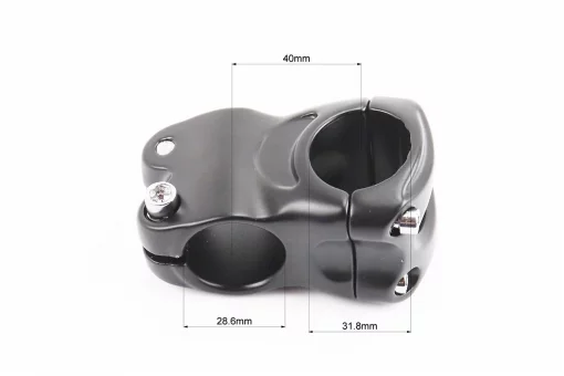 Вынос руля MTB 28,6x31,8х40мм, алюминиевый, чёрный YL-129, FIX-209258