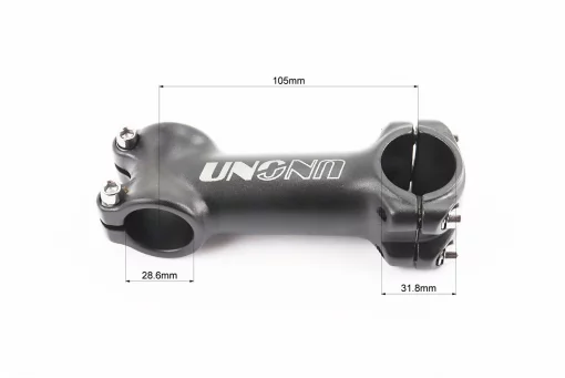 Винос керма MTB 28,6x31,8х105мм, алюмінієвий, чорний AS-601, FIX-209262