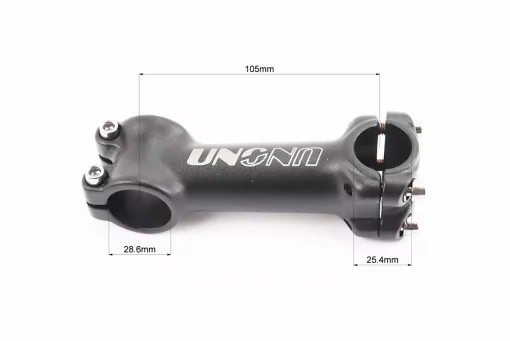 Вынос руля MTB 28,6x25,4х105мм, алюминиевый, чёрный AS-601, FIX-209264