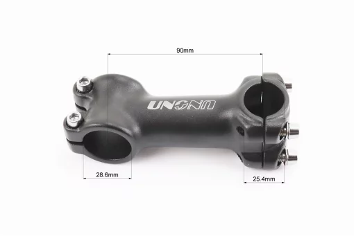 Вынос руля MTB 28,6x25,4х90мм, алюминиевый, чёрный AS-601, FIX-209265