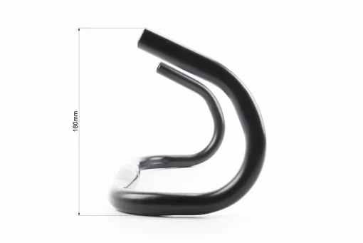 Кермо ROAD 31,8x440мм, алюмінієве, чорне YL-350, FIX-209277