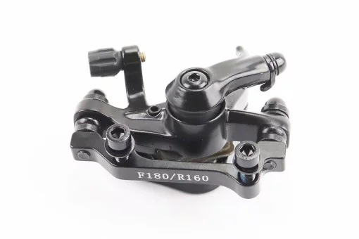 Гальмівний супорт задній (F180/R160мм), чорний DB-06, FIX-209291