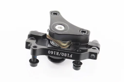 Гальмівний супорт задній (F180/R160мм), чорний DB-06, FIX-209291