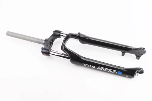 Вилка 26" амортизационная, без резьбы 1-1/8" (28,6мм), шток 260мм, с ходом 80мм, Disk-brake, пружинно-масляная, Lockout,